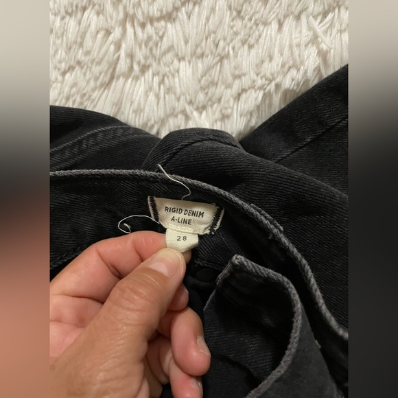 New Madewell Rigid Denim A-Line Mini Skirt - Picture 5 of 5
